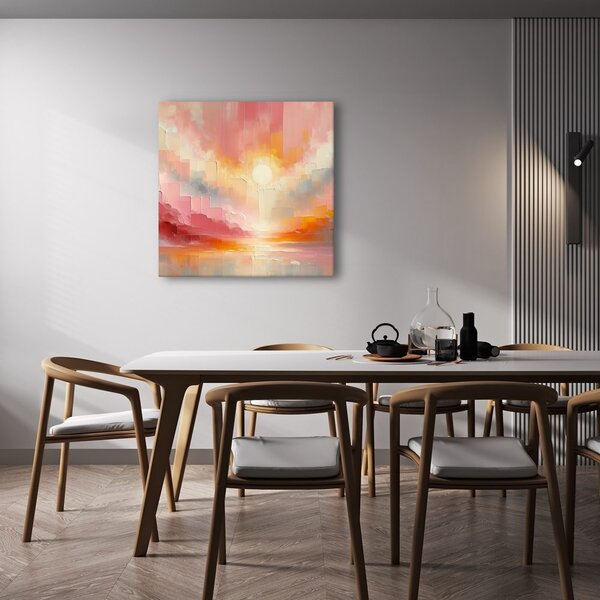 Quadro su tela – Mattina dorata nei colori
