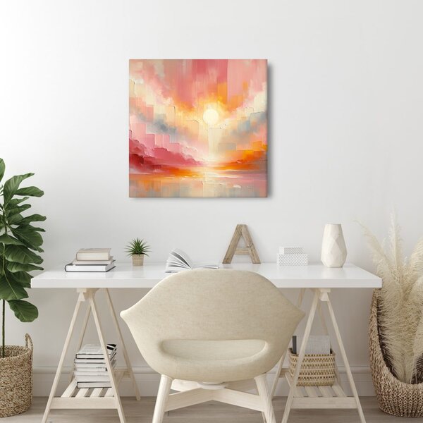 Quadro su tela – Mattina dorata nei colori