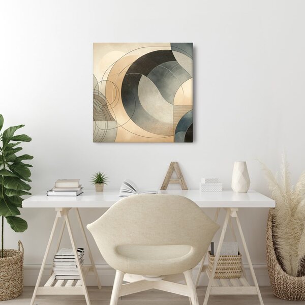 Quadro su tela – Geometria minimalista