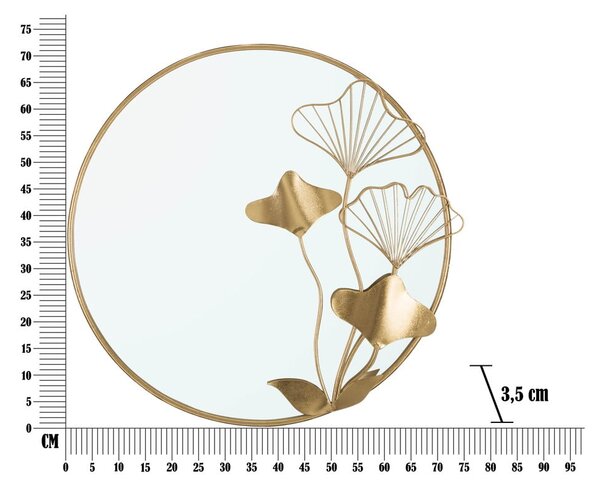 Specchio da parete ø 72 cm Flower - Mauro Ferretti