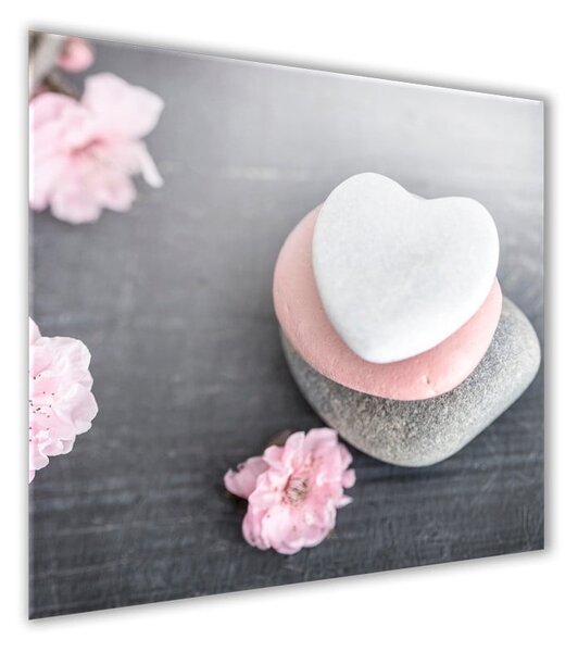 Immagine Glasspik Pietra del cuore, 30 x 30 cm Spa & Zen - Styler