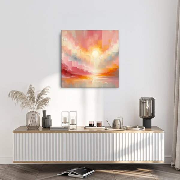 Quadro su tela – Mattina dorata nei colori