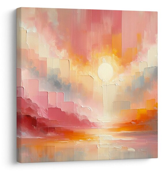 Quadro su tela – Mattina dorata nei colori