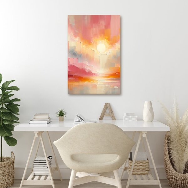 Quadro su tela – Luce delicata del mattino