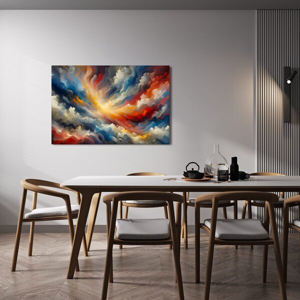 Quadro su tela – Tempesta astratta