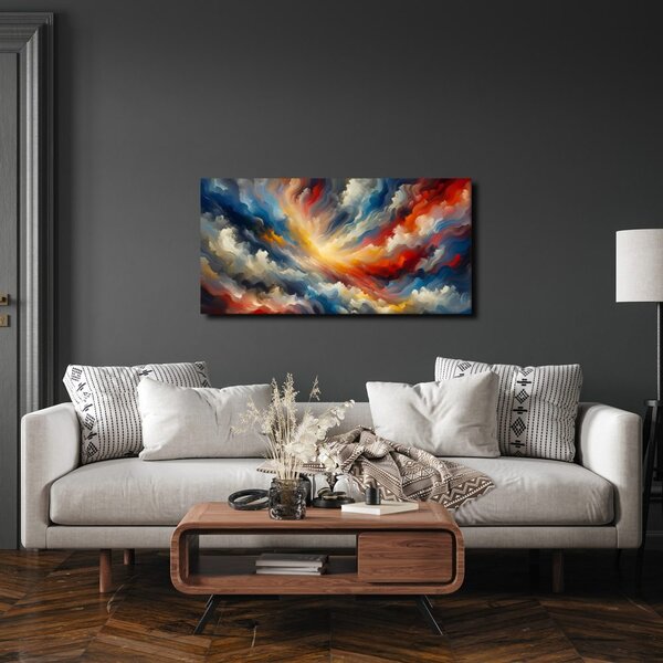 Quadro su tela – Cielo tempestoso nei colori