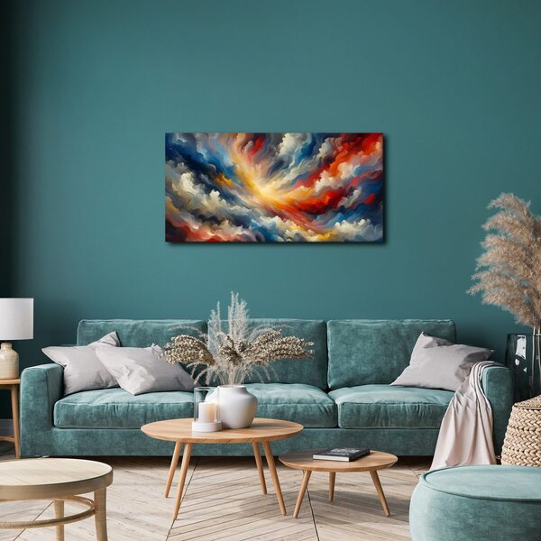 Quadro su tela – Cielo tempestoso nei colori