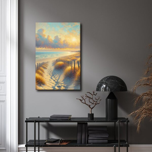 Quadro su tela – Tramonto sul mare