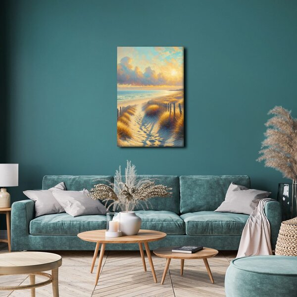 Quadro su tela – Tramonto sul mare