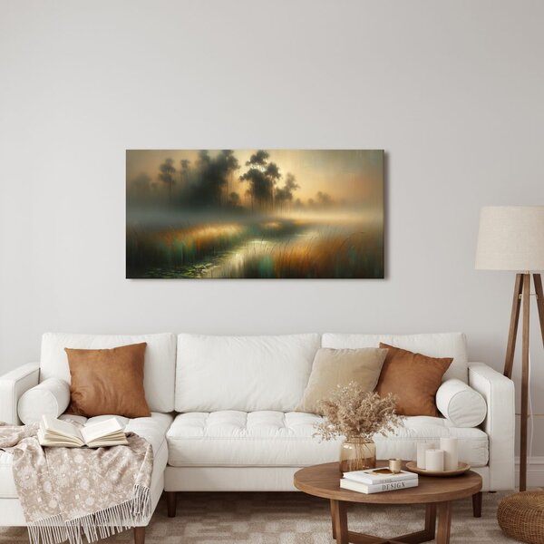 Quadro su tela – Nebbia autunnale