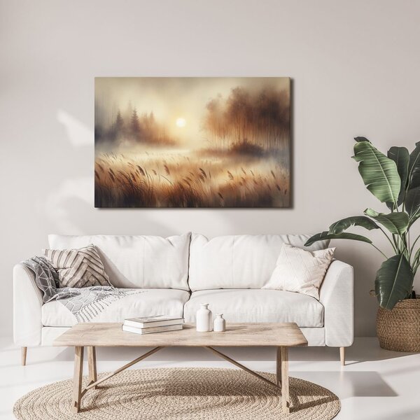 Quadro su tela – Alba nebbiosa