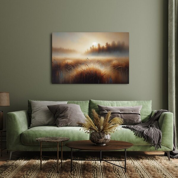 Quadro su tela – Mattino nebbioso