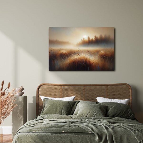 Quadro su tela – Mattino nebbioso