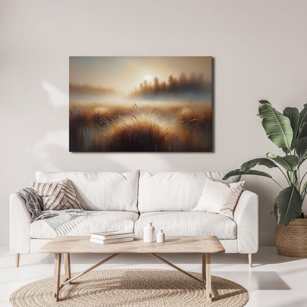 Quadro su tela – Mattino nebbioso