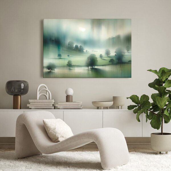 Quadro su tela – Pianure nebbiose