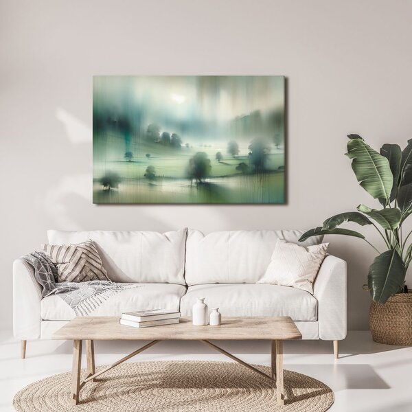 Quadro su tela – Pianure nebbiose