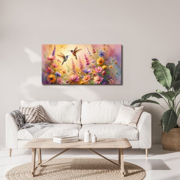 Quadro su tela – Danza dei colibrì