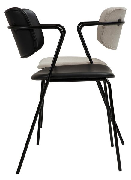Sedia da pranzo beige Zed - DAN-FORM Denmark