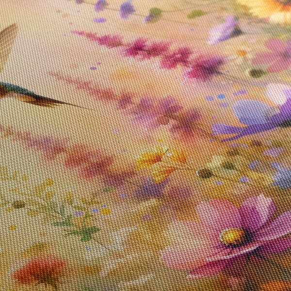 Quadro su tela – Danza dei colibrì