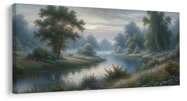 Quadro su tela – Fiume silenzioso