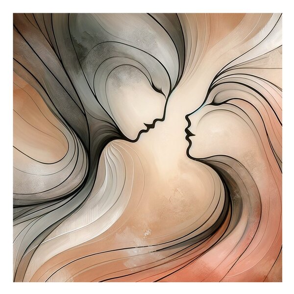 Quadro su tela – Flusso d’amore