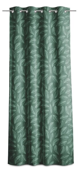 Tenda verde in velluto 140x250 cm Calm – Restilo