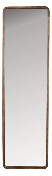Specchio da parete con cornice in legno 34x120 cm Nyko - White Label
