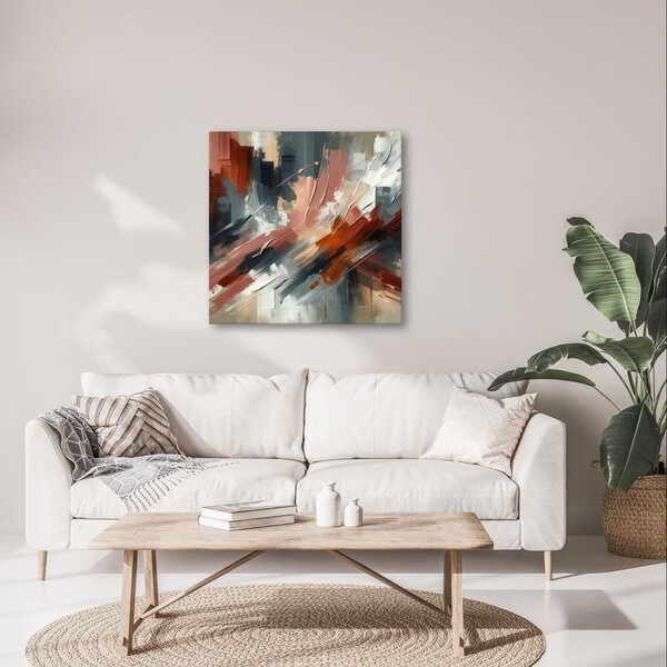 Quadro su tela – Colori selvaggi in movimento