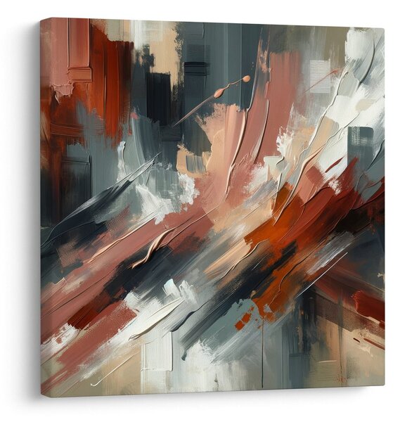 Quadro su tela – Colori selvaggi in movimento