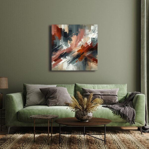 Quadro su tela – Colori selvaggi in movimento