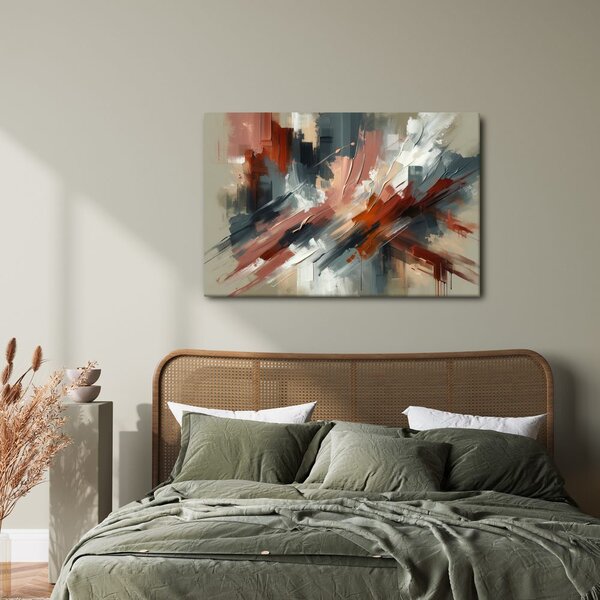 Quadro su tela – Pennellate drammatiche