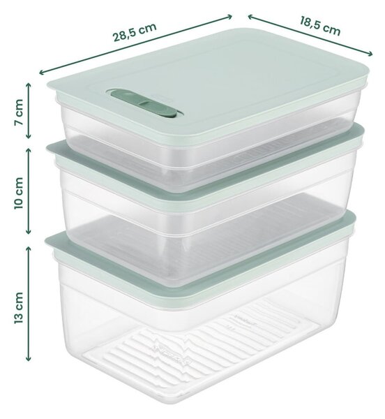 Set di contenitori alimentari 3 pz - Hermia