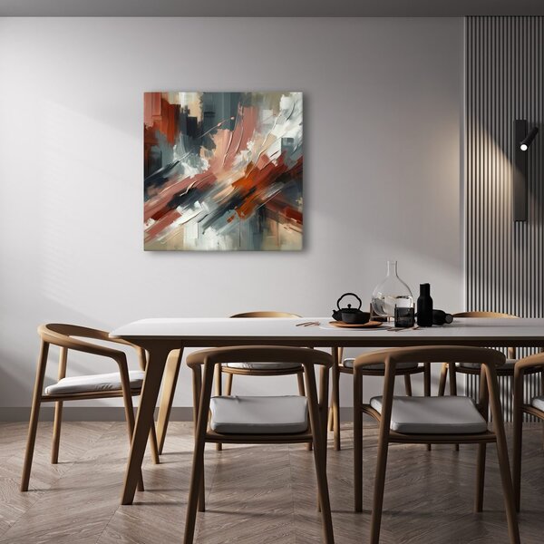 Quadro su tela – Colori selvaggi in movimento