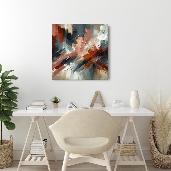 Quadro su tela – Colori selvaggi in movimento