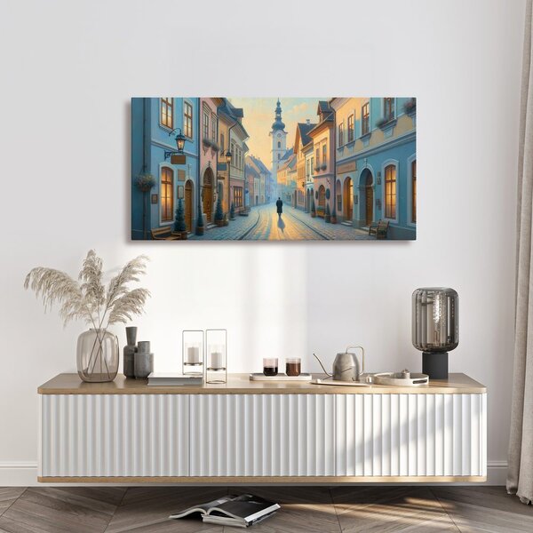 Quadro su tela – Strada storica della città