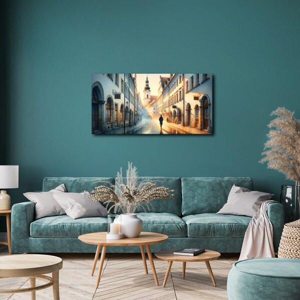 Quadro su tela – Vicolo all’alba