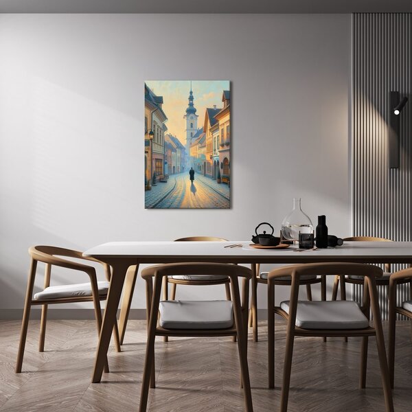 Quadro su tela – Vie cittadine silenziose