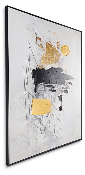 Quadro con elementi dipinti a mano 70x100 cm Fantasia I – Styler
