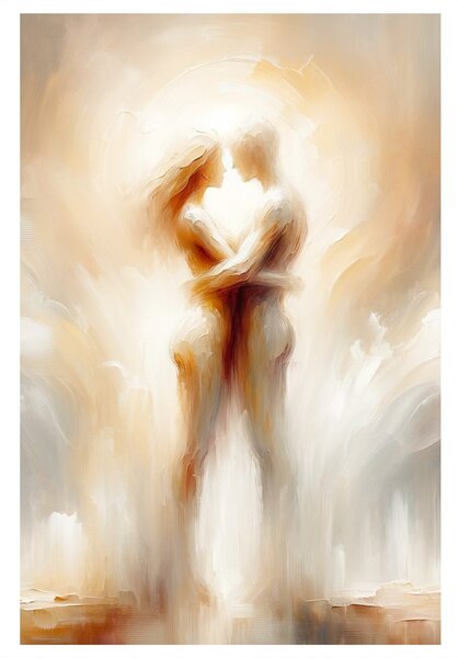 Quadro su tela – Amore nel mondo etereo