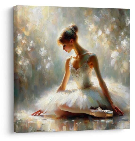 Quadro su tela – Ballerina nella calma onirica