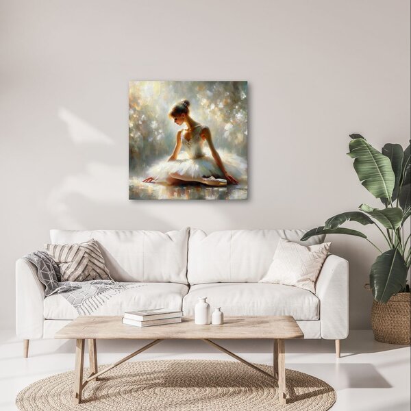 Quadro su tela – Ballerina nella calma onirica