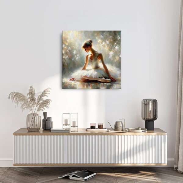 Quadro su tela – Ballerina nella calma onirica