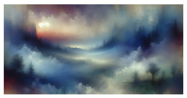 Quadro su tela – Valle tranquilla