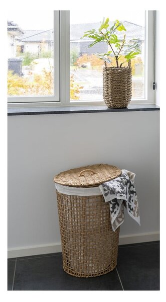 Cesto portabiancheria in carta di colore naturale 77 l Pomal - House Nordic