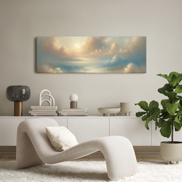 Quadro su tela – Luce tra le nuvole