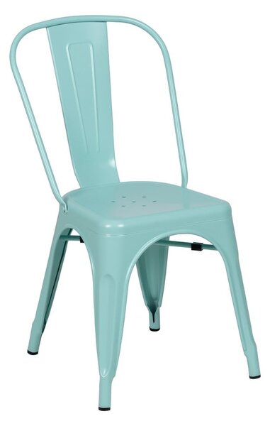 Set di 2 sedie da pranzo turchesi in metallo - Ixia