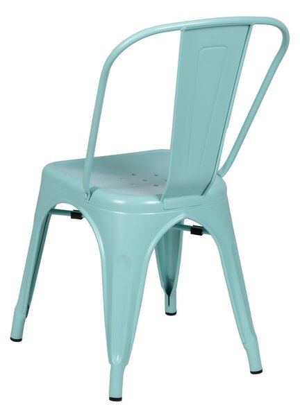 Set di 2 sedie da pranzo turchesi in metallo - Ixia