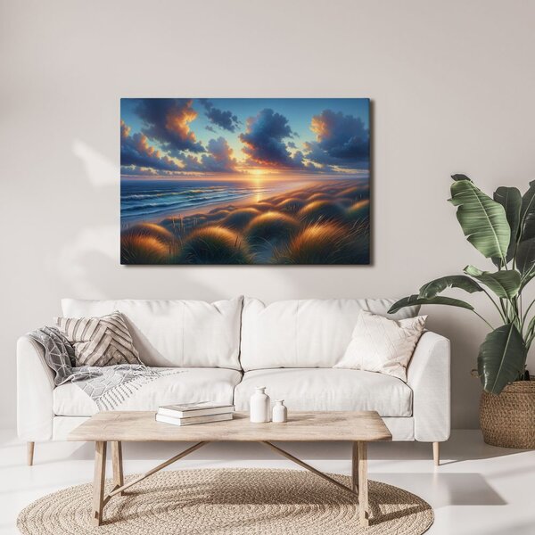 Quadro su tela – Sole che scompare nella profondità