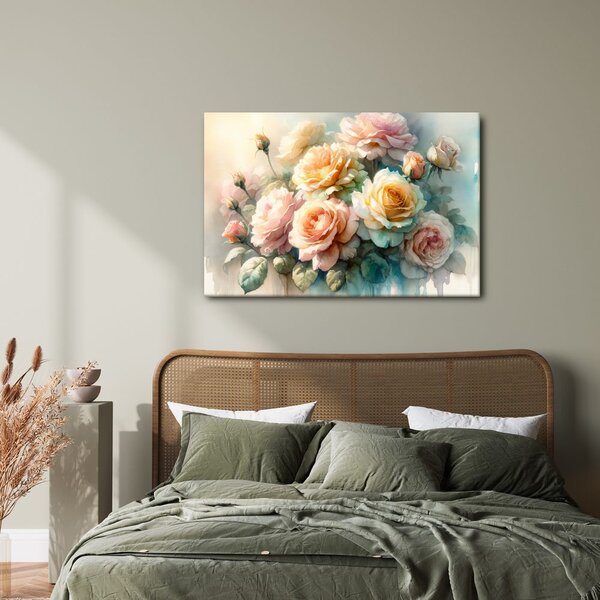 Quadro su tela – Carezza fiorita