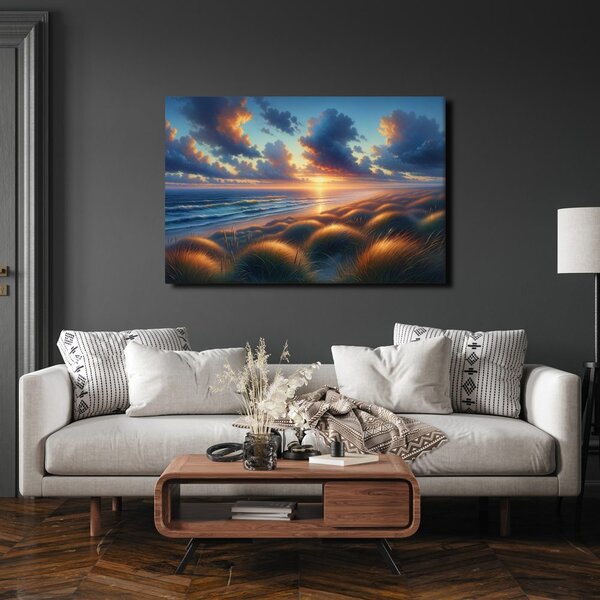 Quadro su tela – Sole che scompare nella profondità